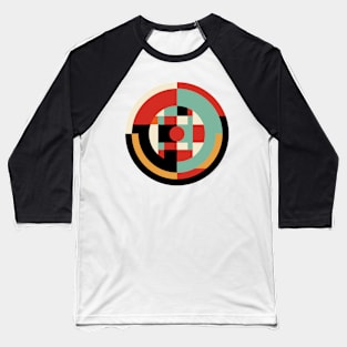 Geo Circles Baseball T-Shirt